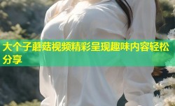 大个子蘑菇视频精彩呈现趣味内容轻松分享