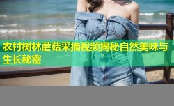 农村树林蘑菇采摘视频揭秘自然美味与生长秘密