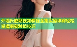 外墙长蘑菇视频教程全集实操详解轻松掌握蘑菇种植技巧