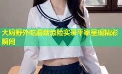 大妈野外吃蘑菇惊险实录平家呈现精彩瞬间