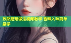 孜然蘑菇做法视频教学 香辣入味简单易学