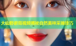 大山野蘑菇视频揭秘自然美味采摘技巧