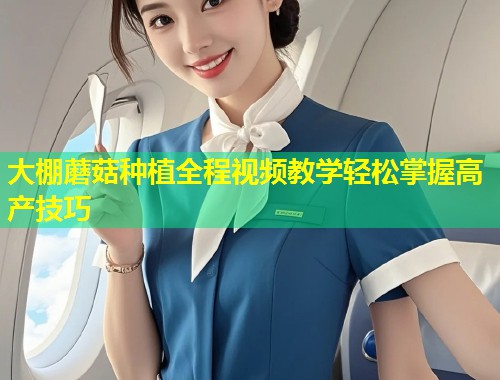 大棚蘑菇种植全程视频教学轻松掌握高产技巧  第1张