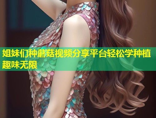 姐妹们种蘑菇视频分享平台轻松学种植趣味无限  第1张