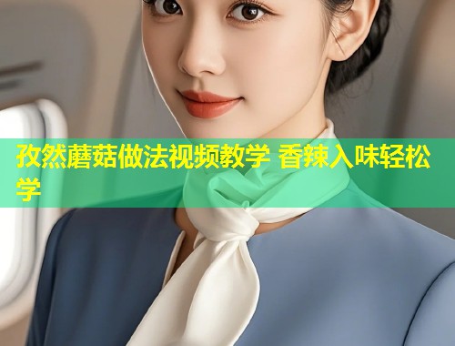 孜然蘑菇做法视频教学 香辣入味轻松学  第1张