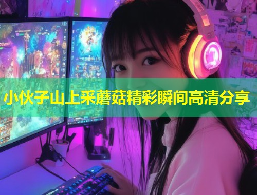 小伙子山上采蘑菇精彩瞬间高清分享  第1张