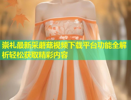 崇礼最新采蘑菇视频下载平台功能全解析轻松获取精彩内容  第2张
