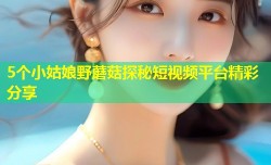 5个小姑娘野蘑菇探秘短视频平台精彩分享