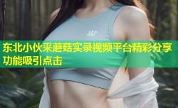 东北小伙采蘑菇实录视频平台精彩分享功能吸引点击