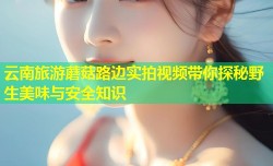 云南旅游蘑菇路边实拍视频带你探秘野生美味与安全知识