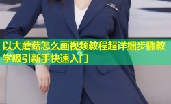 以大蘑菇怎么画视频教程超详细步骤教学吸引新手快速入门