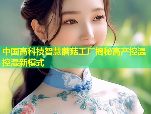 中国高科技智慧蘑菇工厂揭秘高产控温控湿新模式  第1张